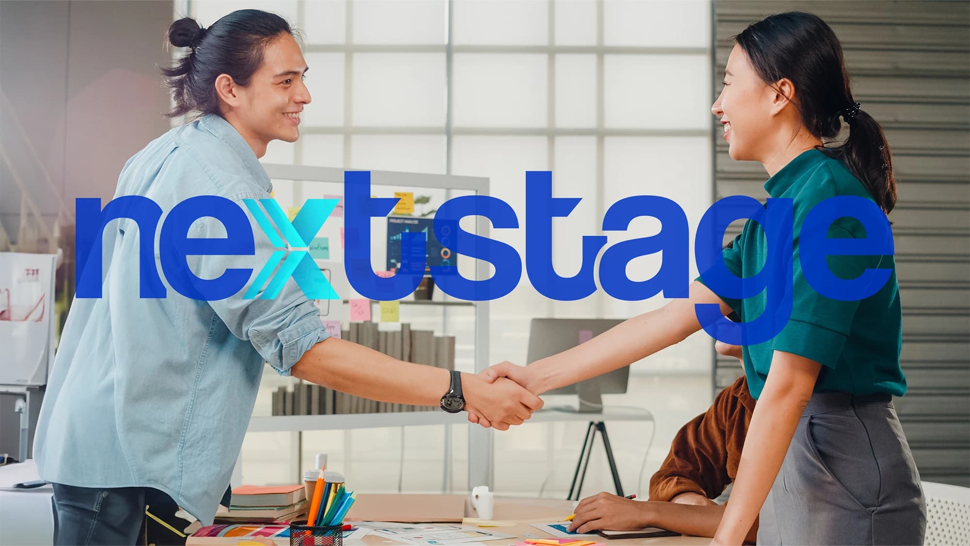 Nextstage Logo Branding image 6