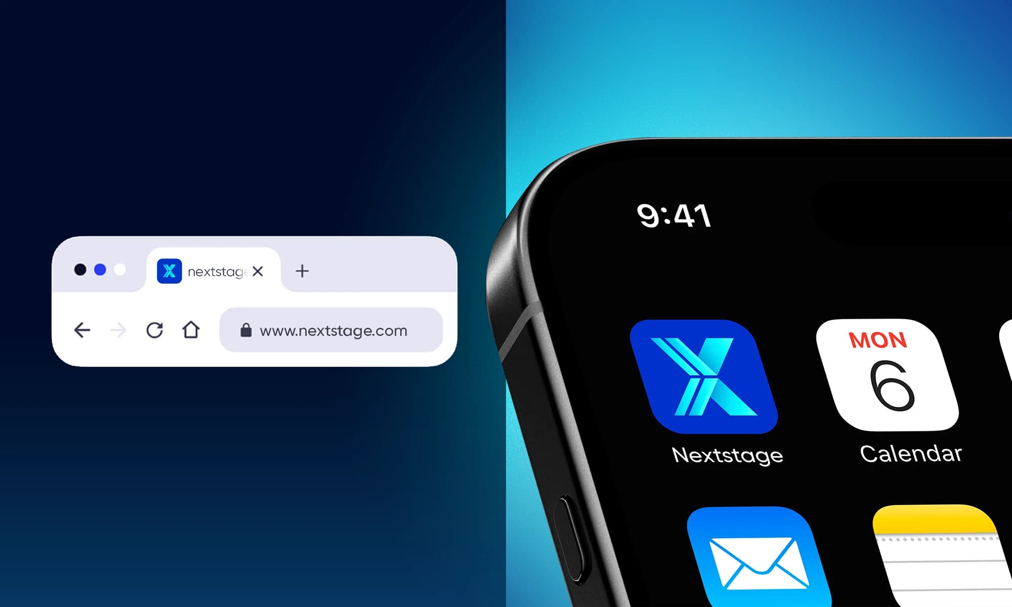 Nextstage Logo Branding image 12